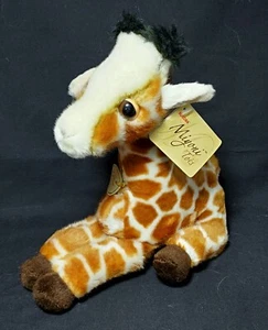 Aurora Miyoni Tots jirafa becerro peluche suave 9" animal de peluche nuevo con etiquetas - Imagen 1 de 3