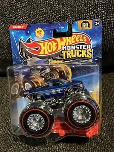 New 2025 Hot Wheels Monster Trucks Treasure Hunt BigFoot 50 Years - Picture 1 of 9