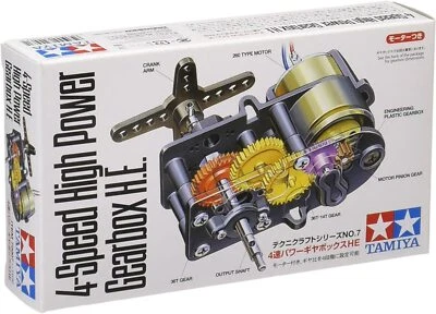 Tamiya 72007 4-Speed High Power Gearbox H.E. 72007-000 - Image 1 of 3