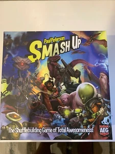 SMASH UP Base Game Shufflebuilding Card Game AEG Paul Peterson NEW Sealed 2012 - Picture 1 of 4