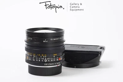 Leica Elmarit-R 19mm F2.8 - v2 / ROM / 11329 with lens hood (91-93%new; R Lens) - Image 1 of 4