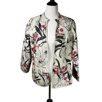 Soft by Avenue Women's size 14/16 Silk Quilted Lightweight Jacket - Image 1 of 4