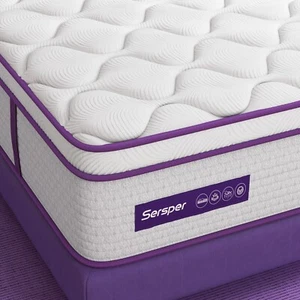 Sersper 8/10/12 Inch Mattress Gel Infused Memory Foam Mattress Twin Full Queen - Picture 1 of 12