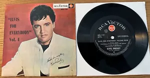 Elvis Presley New Zealand RPX-1151 'Elvis for Everybody Vol. 4' - Super Rare EP - Bild 1 von 2