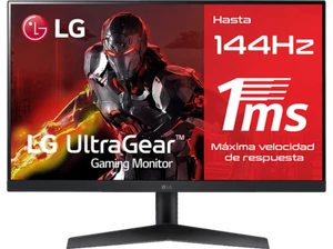Monitor gaming LG 24GN60R-B, 23,8",Full-HD, 1ms, 144Hz, HDMI x1 Display Port x1 - Imagen 1 de 9
