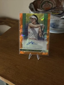 Louisa Chirico 2024 Topps Chrome Tennis 08/25 Auto Orange Ice #TCA-LCO - Bild 1 von 3