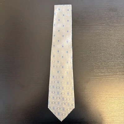 Jones Silver Rectangles Tie — 第 1/4 张图片