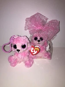 TY PRINCESS CANICHE GORRO BOOS 3" CLIP CLAVE EN VIOLONCHELO-NUEVO, ETIQUETA ROJA, RETIRADO*LINDO - Imagen 1 de 4