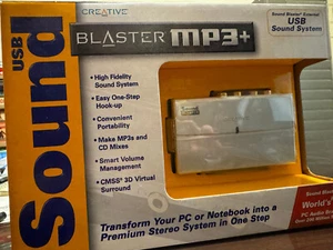 Creative Sound Blaster MP3 Plus Externes USB Soundsystem SB0270 Neu Ungeöffnet - Bild 1 von 6