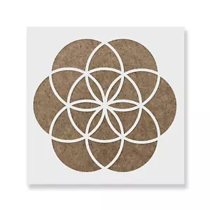 Seed of Life Stencil - Durable & Reusable Mylar Stencils - Foto 1 di 5
