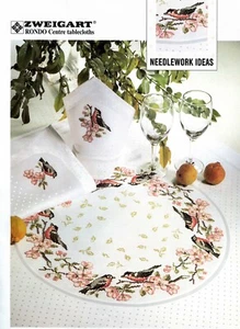 10% Off Zweigart Table Topper - Rondo - Peach - Picture 1 of 1