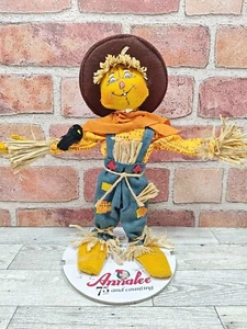 2019 Annalee Fall Doll Scarecrow 12 Inch 361919 New With Tag And Base - Picture 1 of 6