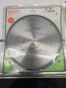 Lifetime Hartmetall 12" ATB Kreissägeblatt - 80T. - Bild 1 von 6