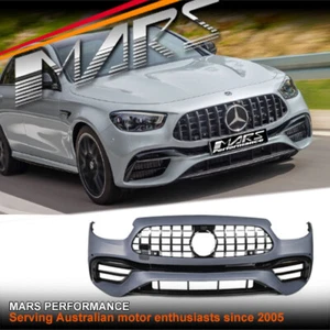 AMG E63-S Style Bumper Bar & Grill for Mercedes-Benz E W213 C238 & E55 2020-23 - Picture 1 of 11