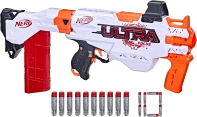 NERF GUN Ultra Focus Motorized Blaster, 10-Dart Clip (Amazon Exclusive) - Image 1 of 3