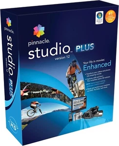Pinnacle Studio Plus Upgrade Version 12 Video Editing Movies - Picture 1 of 1