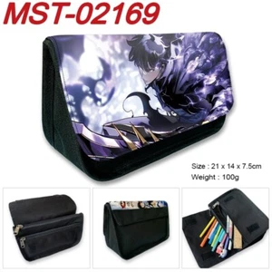 Solo Leveling Game Manga Federtasche Stiftetui Schlamper Etui Pencil case canvas - Picture 1 of 2