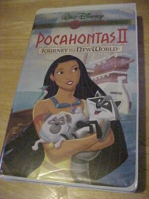 Walt Disney Gold Collection Pocahonta II Journey To A New World (VHS Clamshell) - Image 1 of 4