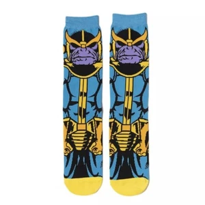 Cartoon Socks, SuperHero Fun Novelty Mens Crew Character Socks - Picture 1 of 1