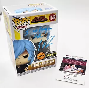 *Signed Eric Vale* Funko Pop Tomura Shigaraki 1149 My Hero Academia EE Chase JSA - Picture 1 of 8