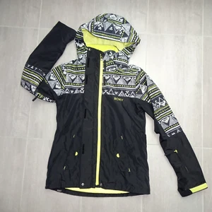 ROXY 36 S WOMENS SNOW JACKET BLACK 10K DAMEN SKI SNOWBOARD JACKE SCHWARZ 200€NEU - Bild 1 von 11