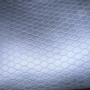 SFERRA Queen Matelasse Decke Favo Baumwolle Waben Delfter Blau - Bild 1 von 3