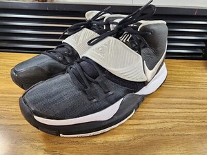 Size 13 - Nike Kyrie 6 TB Black White, CW4142-001 - Picture 1 of 11