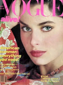 Vogue US May 1980 Nastassja Kinski Gia Carangi Kim Alexis Pavarotti Kelly Emberg - Picture 1 of 23
