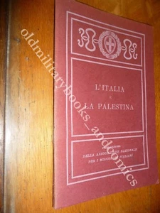 LE RELAZIONI FRA L'ITALIA E LA PALESTINA PASQUALE BALDI DA ORIGINI A DATA STAMPA - Bild 1 von 1