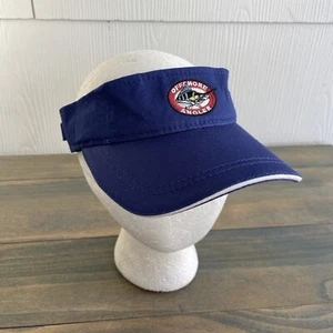 Bass Pro Shops Offshore Pescador Azul Ajustable Pesca Visera Sombrero (HT4) - Imagen 1 de 7
