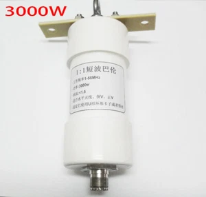 1:1 haute puissance BALUN Résiste puissance 3000W SSB pour antenne horizontale ondes courtes - Photo 1/5