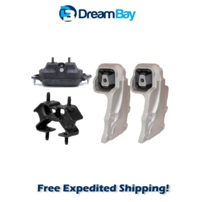 1997-2005 for Chevrolet Venture 3.4L FWD Engine Motor & Trans Mount 4PCS -Hydr - Image 1 of 4