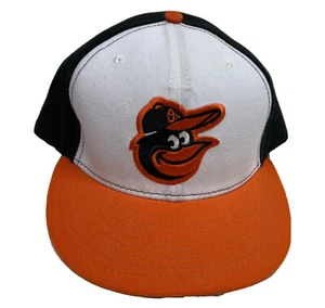 Baltimore Orioles Cool Base Baseball New Era Fitted Hat Size 7 1/2 Authentic Cap - Picture 1 of 12
