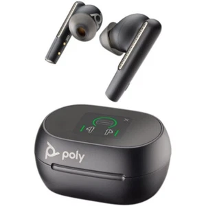 Poly Voyager FREE 60+ MS With TouchScreen Charge Case BT700A Black USB-A - Picture 1 of 3