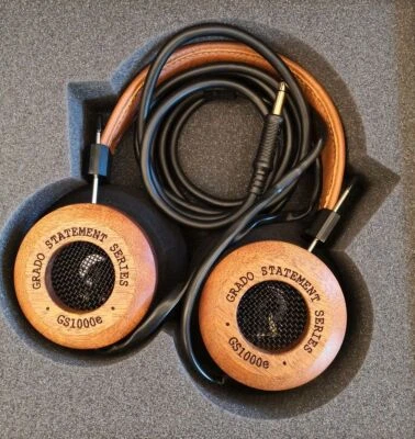 Grado GS-1000e High-End Kopfhörer, Mahagoni Versandrückläufer - Bild 1 von 3