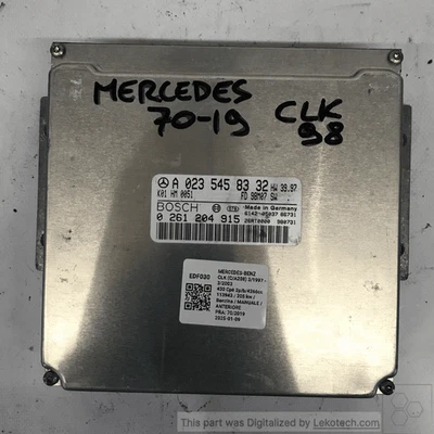 A0235458332 Centralina iniezione  MERCEDES-BENZ Classe E (W/S210) 430 V8 Ber. - Immagine 1 di 4
