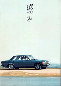 Catalogue Brochure Mercedes 200 / 230 / 250 W123 07/1978 France - Imagen 1 de 2
