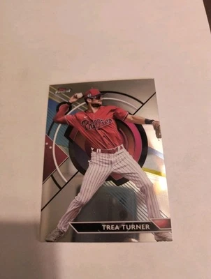 TREA TURNER 2023 TOPPS FINEST #72 FREE SHIPPING - Image 1 of 2