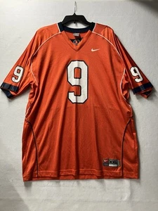 Maglia calcio Nike University of Illinois Fighting Illini taglia XXL #9 arancione - Foto 1 di 6