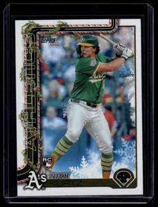 Rookie 2025 Topps Holiday #H40 Nick Kurtz - Imagen 1 de 2