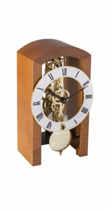 Moderne Uhr mit mechanischem Aufzugswerk, 14 Tage Laufzeit.. HE 23015-160721 NEU - Bild 1 von 1