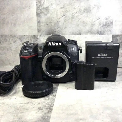 [ Excellent ] Nikon D7000 Black Digital SLR Camera 12.1 MP Body Tested #25 - Image 1 of 4