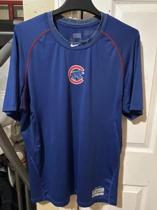 Chicago Cubs Shirt Herren Large MLB Baseball Nike Pro Combat Dri Fit Authentic - Bild 1 von 9