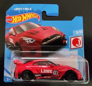 Hot Wheels LB-Silhouette Works GT Nissan 35GT-RR Ver.2 Liberty Walk Diecast Red - Picture 1 of 4