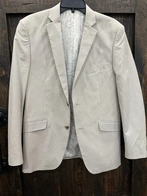 Blazer Madison Ajuste Moderno Traje Chaqueta Abrigo Deportivo Bronceado Rayas Para Hombre’s 38S Foto 1 de 3