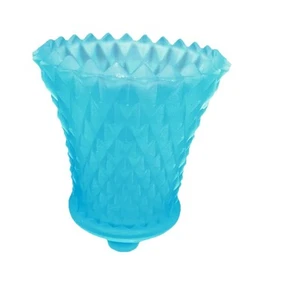 Votive Cup Home Interiors Gifts Homco Blue Hobnail - Picture 1 of 10