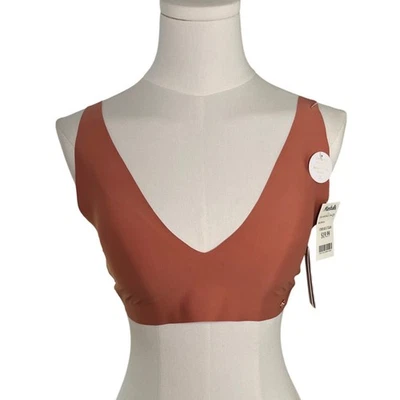 Sutiã Danskin Comfort Bralette cobre rosa sem fio médio íntimo lounge dormir - Imagem 1 de 4