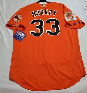 AUTHENTIC MAJESTIC 50 2XL, EDDIE MURRAY BALTIMORE ORIOLES FLEX BASE Jersey - Picture 1 of 4