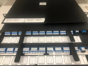 DWDM MuxCassette DEMUX x2 Dual Fiber 40CH + RACKMOUNT UNIT | KIT COMPLET - Picture 1 of 4