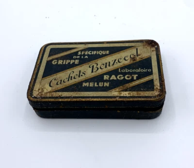 Ancienne boite à médicament pharmaceutique cachets Benzocol  - Photo 1/4
